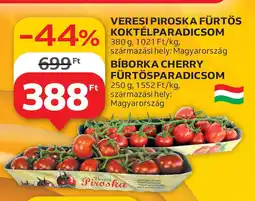 Auchan Veresi Piroska fürtös koktélparadicsom ajánlat