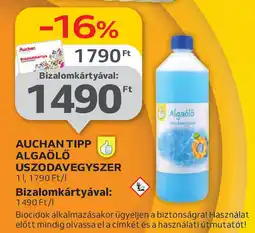 Auchan Auchan Tipp algaölő uszodavegyszer ajánlat