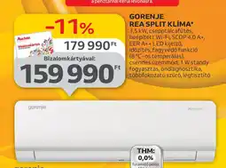 Auchan Gorenje Rea split klíma ajánlat