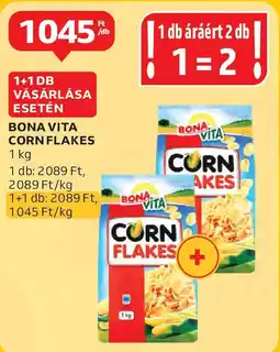 Auchan Bona Vita cornflakes ajánlat