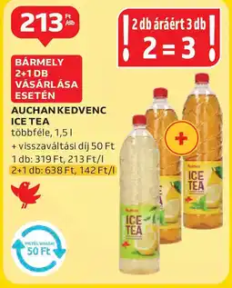 Auchan Auchan Kedvenc ice tea ajánlat