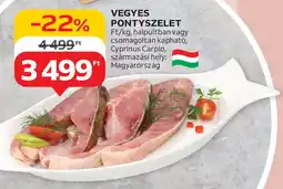 Vegyes pontyszelet