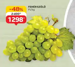 Auchan Fehér szőlő ajánlat