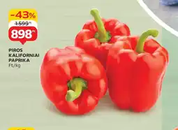 Piros Kaliforniai paprika