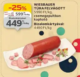 Auchan Wiesbauer Túra felvágott ajánlat