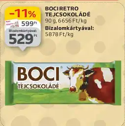 Auchan Boci Retro tejcsokoládé ajánlat