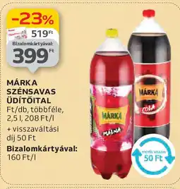 Auchan Márka Szénsavas üdítőital ajánlat