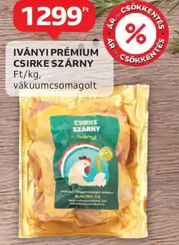 Auchan Iványi Prémium csirke szárny ajánlat
