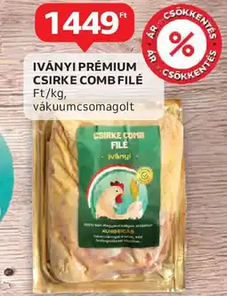 Auchan Iványi Prémium csirke comb file ajánlat