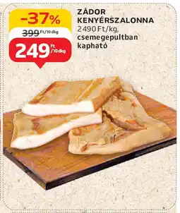 Auchan Zádor kenyérszalonna ajánlat