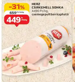 Auchan Herz Csirkemell sonka ajánlat
