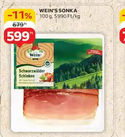 Auchan Wein's Sonka ajánlat