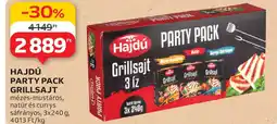 Auchan Hajdú Party pack Grillsajt ajánlat
