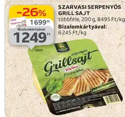 Auchan Szarvasi Serpenyős grill sajt ajánlat