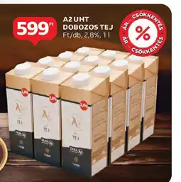 Auchan A2 UHT dobozos tej ajánlat