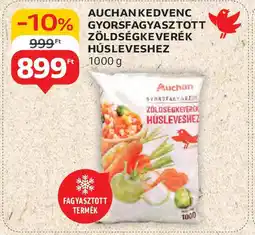 Auchan Auchan Kdvenc Gyorsfagyasztott ajánlat