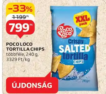 Auchan Poco Loco Tortilla chips ajánlat
