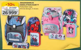 Auchan Ergonomikus Iskolátáskakészlet ajánlat