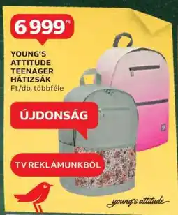 Auchan YOUNG’S ATTITUDE TEENAGER HÁTIZSÁK ajánlat