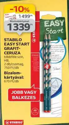 Auchan STABILO EASY Start Grafitceruza ajánlat
