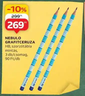 Auchan NEBULO GRAFITCERUZA ajánlat