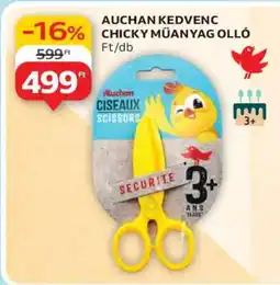 Auchan AUCHAN KEDVENC CHICKY MŰANYAG OLLÓ ajánlat