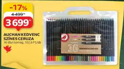 Auchan AUCHAN KEDVENC SZÍNES CERUZA ajánlat