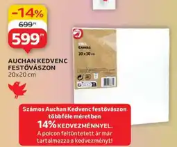 Auchan AUCHAN KEDVENC FESTŐVÁSZON ajánlat