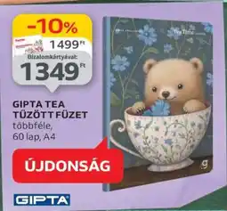 Auchan GIPTA TEA TŰZÖTT FÜZET ajánlat