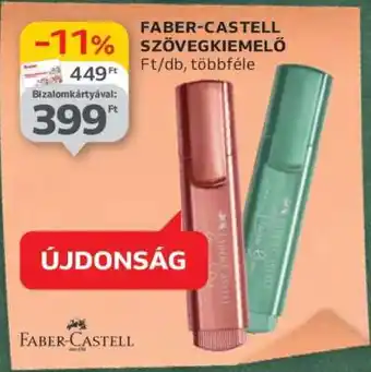 Auchan FABER-CASTELL SZÖVEGKIEMELŐ ajánlat