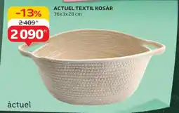 Auchan ACTUEL TEXTIL KOSÁR ajánlat