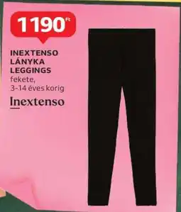 Auchan INEXTENSO LÁNYKA LEGGINGS ajánlat