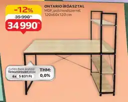 Auchan ONTARIO ÍRÓASZTAL ajánlat