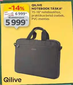 Auchan QILIVE NOTEBOOK TÁSKA ajánlat