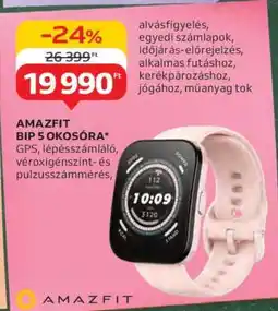 Auchan Amazfit Bip 5 Okosóra ajánlat