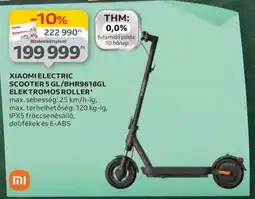 Auchan XIAOMI ELECTRIC SCOOTER 5 GL/BHR9618GL ELEKTROMOS ROLLER ajánlat
