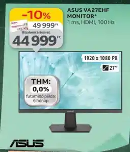 Auchan ASUS VA27EHF MONITOR ajánlat