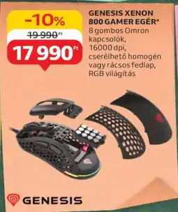 Auchan GENESIS XENON 800 GAMER EGÉR ajánlat