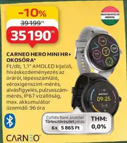 Auchan CARNEO HERO MINI HR+ OKOSÓRA ajánlat