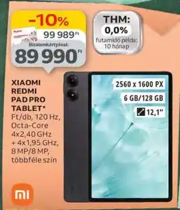 Auchan Xiaomi Redmi Pad Pro Tablet ajánlat