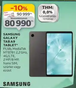 Auchan Samsung Galaxy Tab A9+ Tablet ajánlat