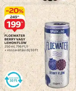 Auchan Floewater Berry vagy lemon flow ajánlat