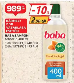 Auchan Baba Sampon ajánlat