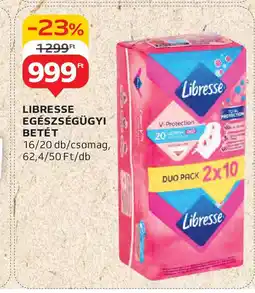 Auchan Libresse Egészségügyi betét ajánlat