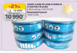 Auchan Angelcare Pelenkatároló utántöltő zsák ajánlat