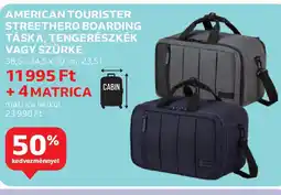 Auchan American Tourister streethero boarding táska ajánlat