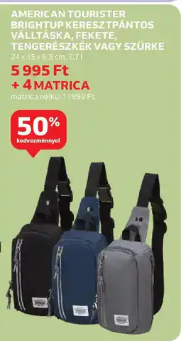 Auchan American Tourister brightup keresztpántos ajánlat