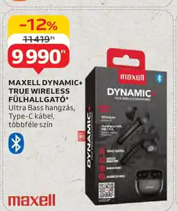 Auchan Maxell dynamic+ True wireless fülhallgató ajánlat