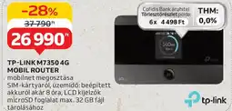 Auchan Tp-link M7350 4G ajánlat