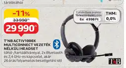 Auchan T'nb ACTIV1000X multiconnect vezeték nélküli ajánlat